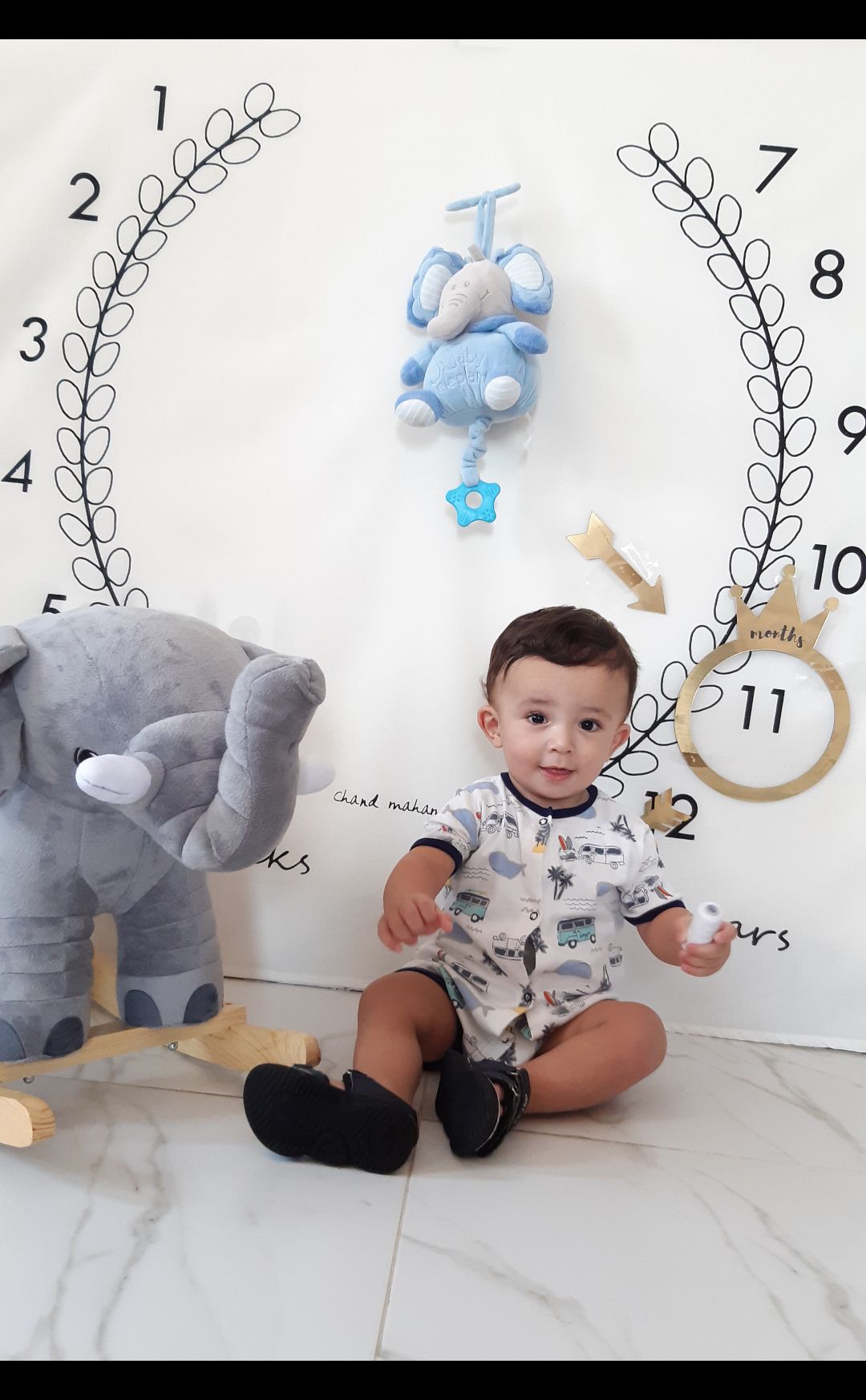 یازده ماهگی نوزاد محمدحسین حسین پور