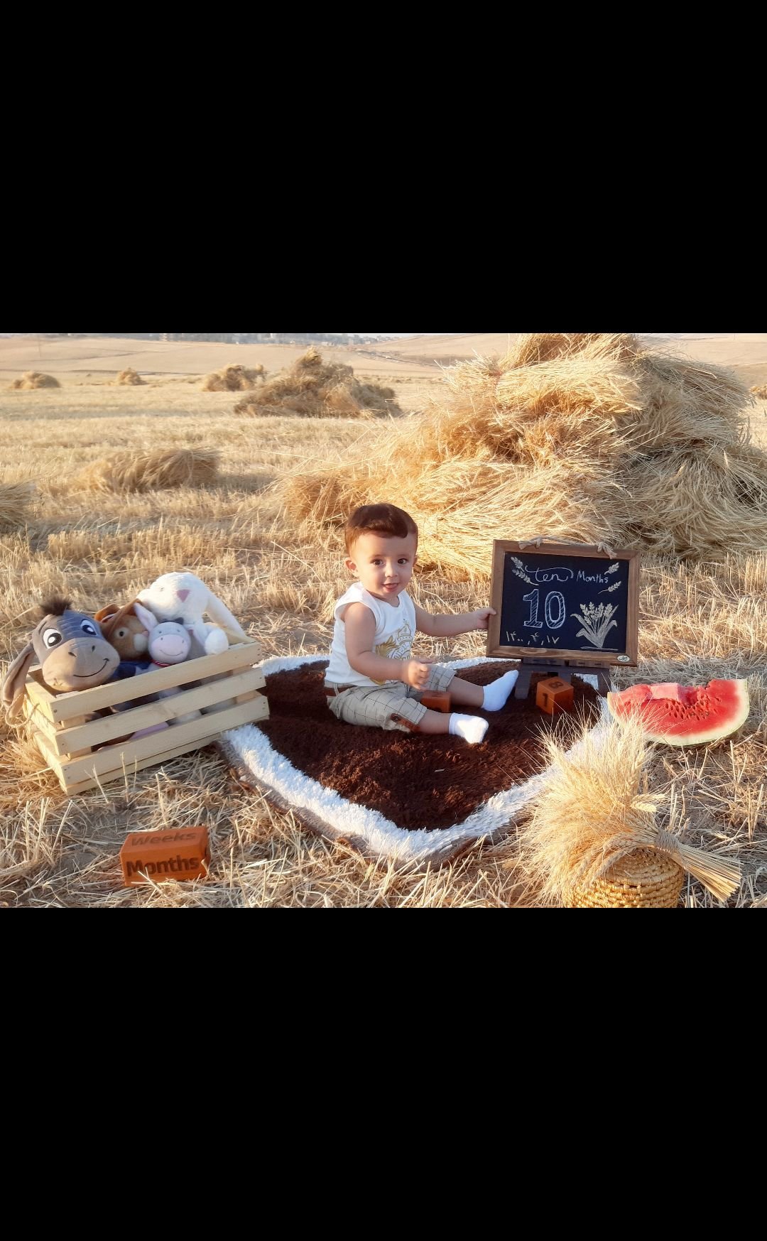 تم عکس تابستانی کودک محمدحسین حسین پور