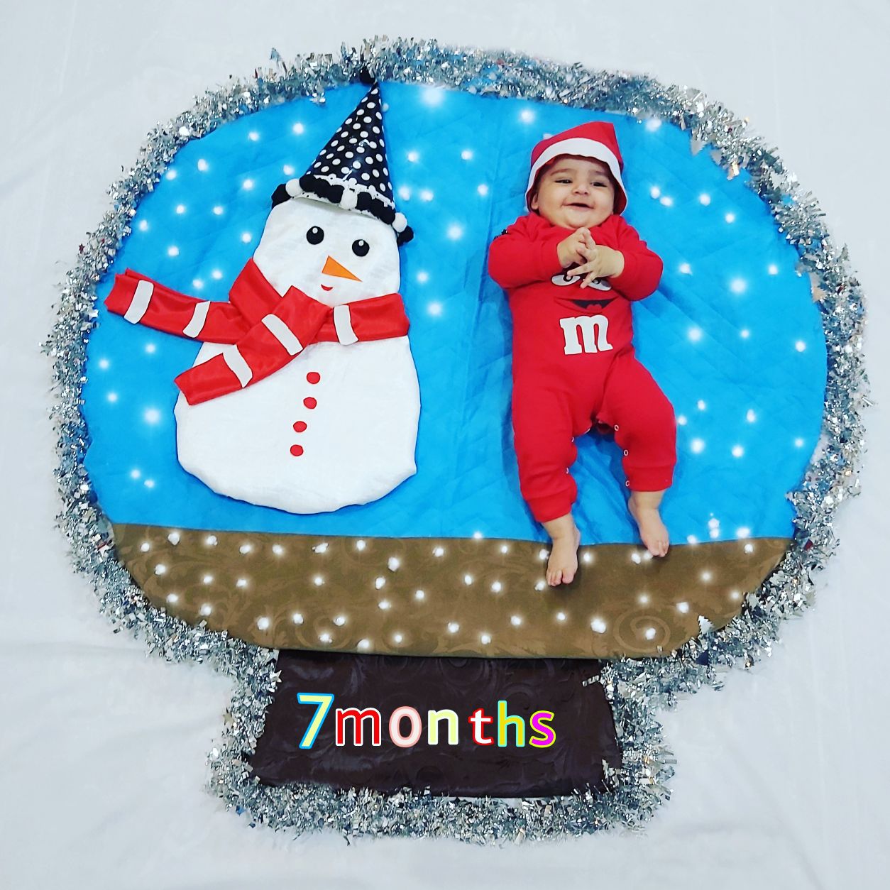 تم عکس زمستانی نوزاد آروین