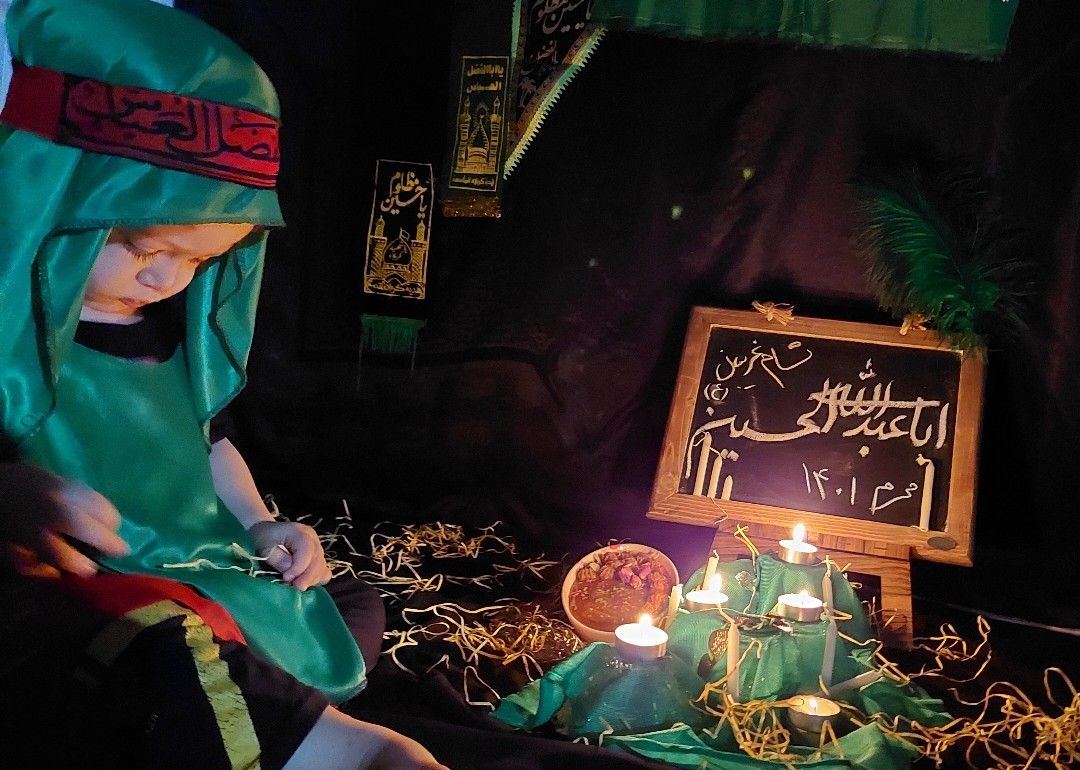 عکس محرم کودک پویان قیاسوند