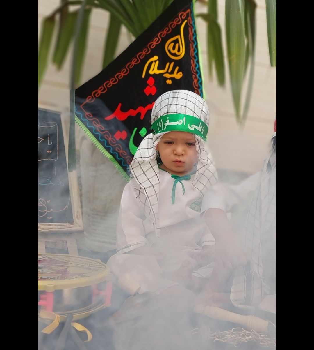 عکس محرم کودک پویان قیاسوند