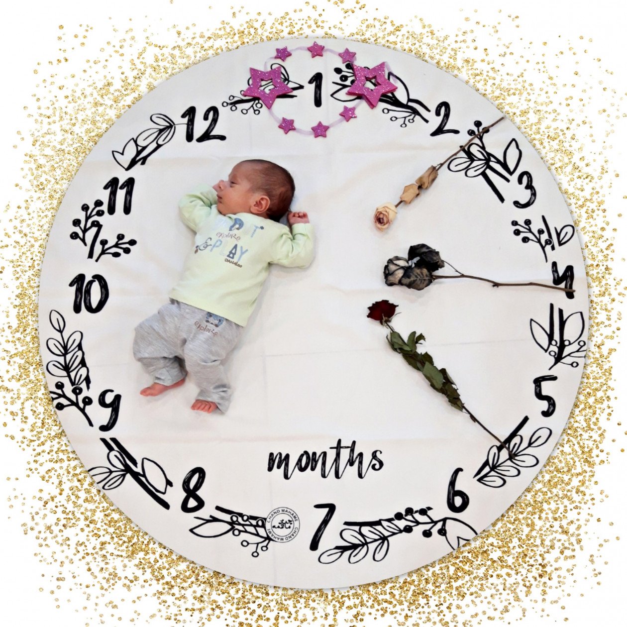 یک ماهگی نوزاد پاشا صالحی