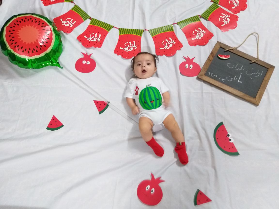 چهار ماهگی نوزاد مانلی مالکی