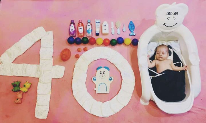 دو ماهگی نوزاد سامیار جمالی