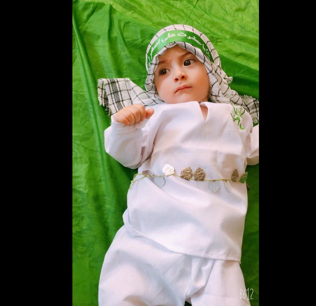 عکس نوزاد پسر سامیار جمالی