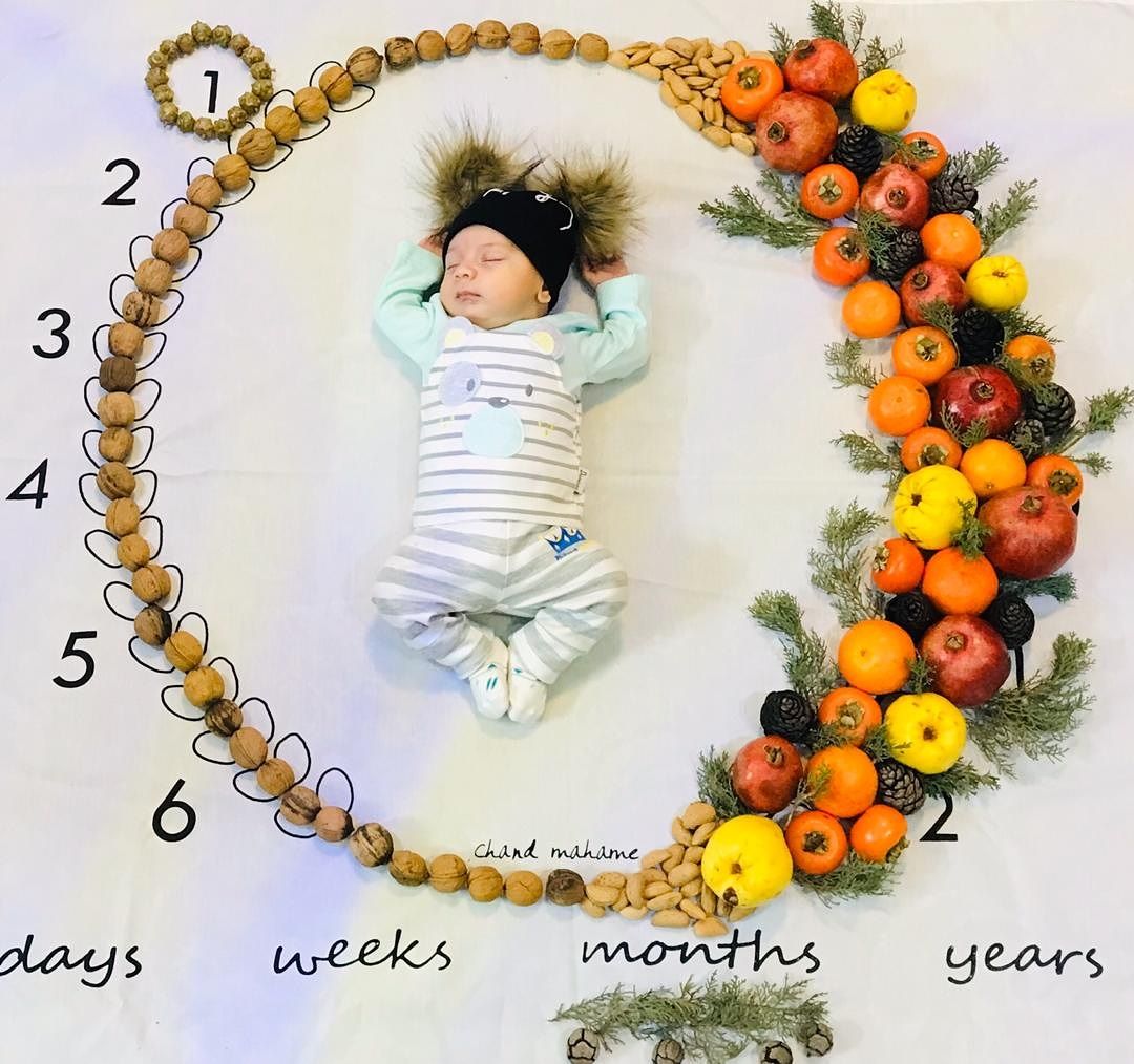 یک ماهگی نوزاد سامیار جمالی