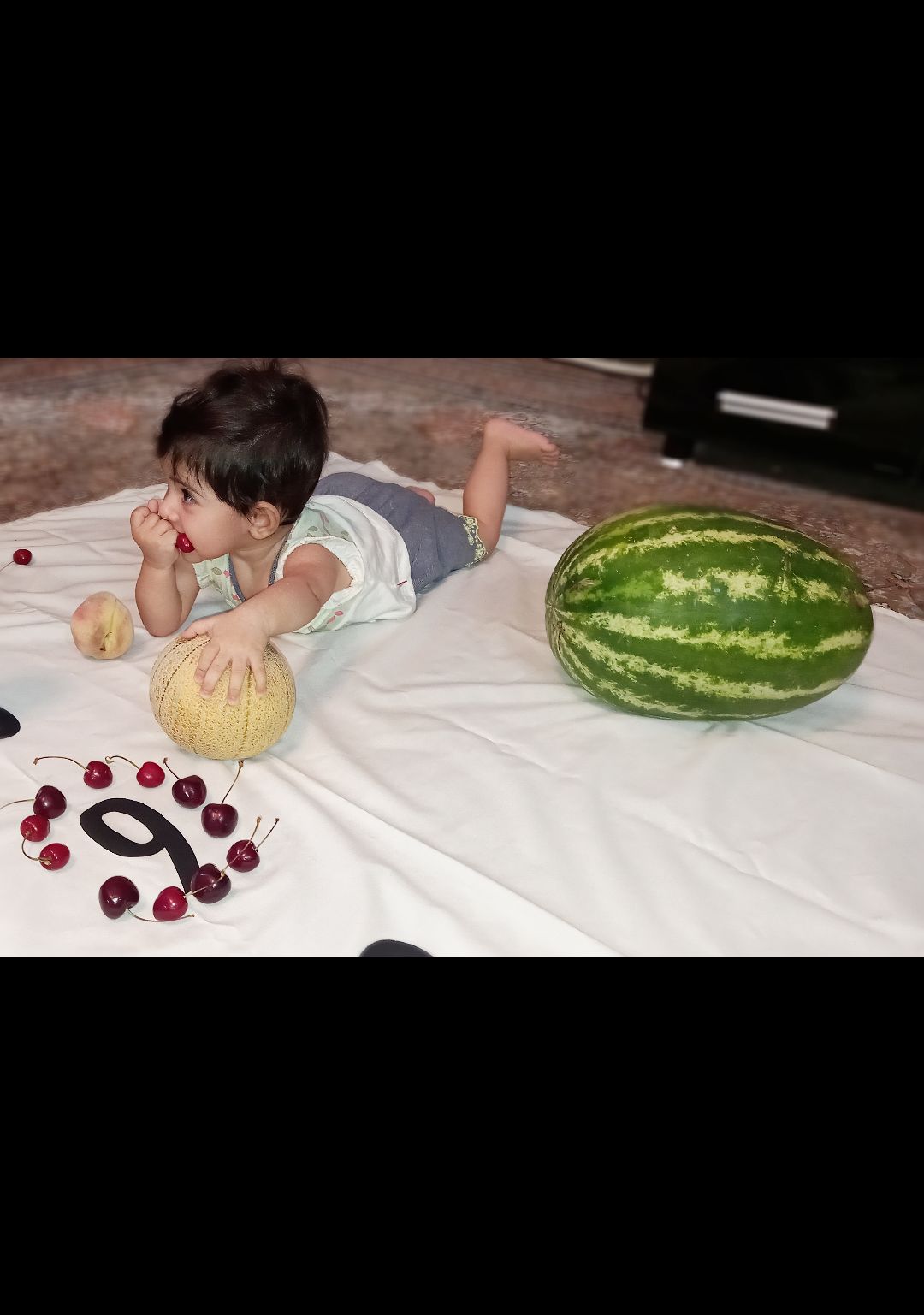 نه ماهگی نوزاد مهرسا جلفائی