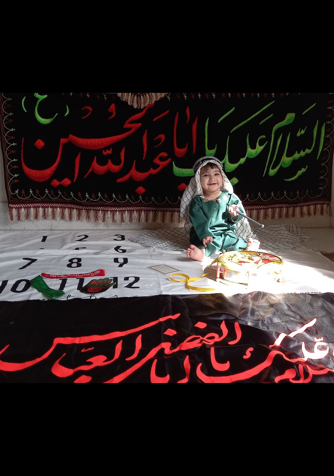 پارچه ماهگرد نوزاد طرح کلاسیک مهرسا جلفائی