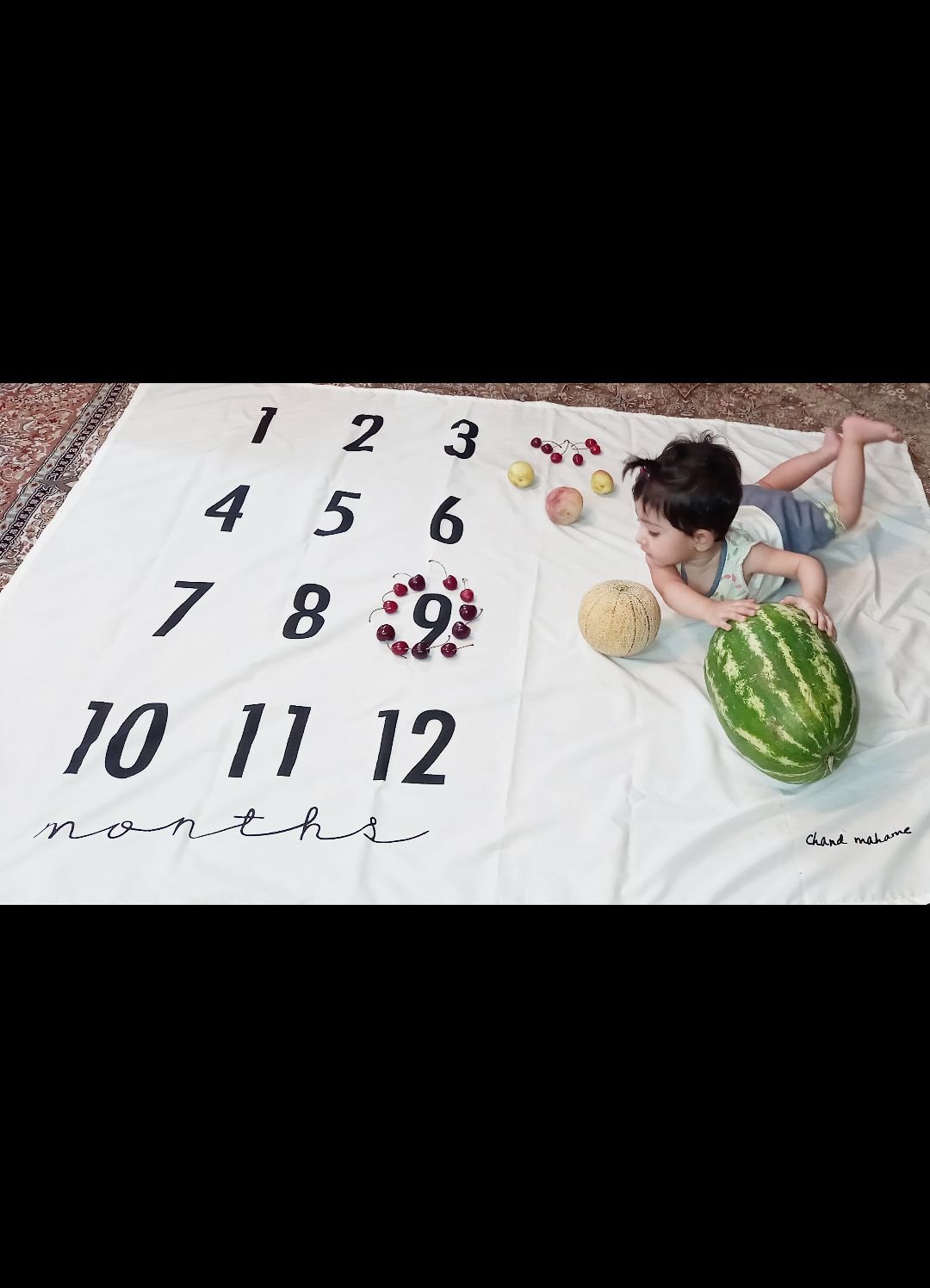 نه ماهگی نوزاد مهرسا جلفائی