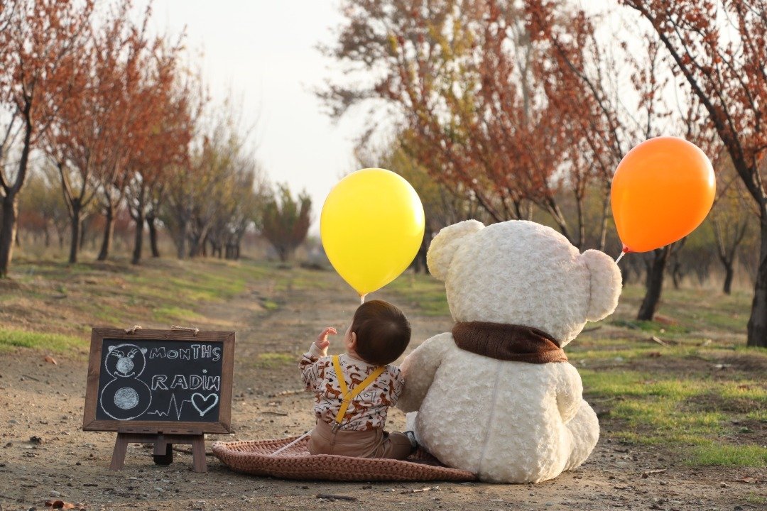 هشت ماهگی نوزاد رادین شکرانی