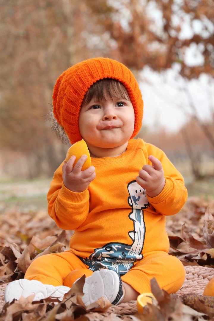 تم عکس پاییزی نوزاد رادین شکرانی