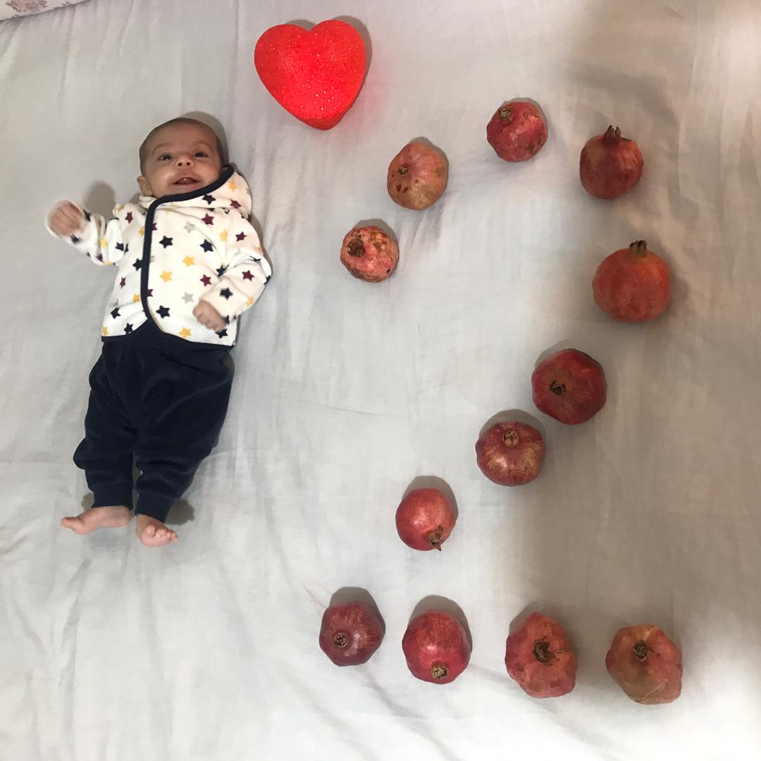 دو ماهگی نوزاد یارا محمدنیا