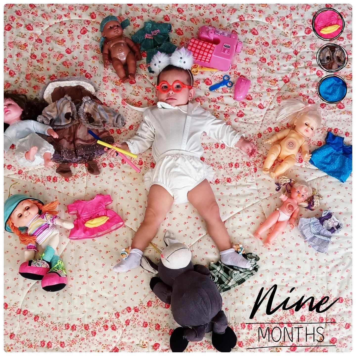 نه ماهگی نوزاد لنا اسمعیلی