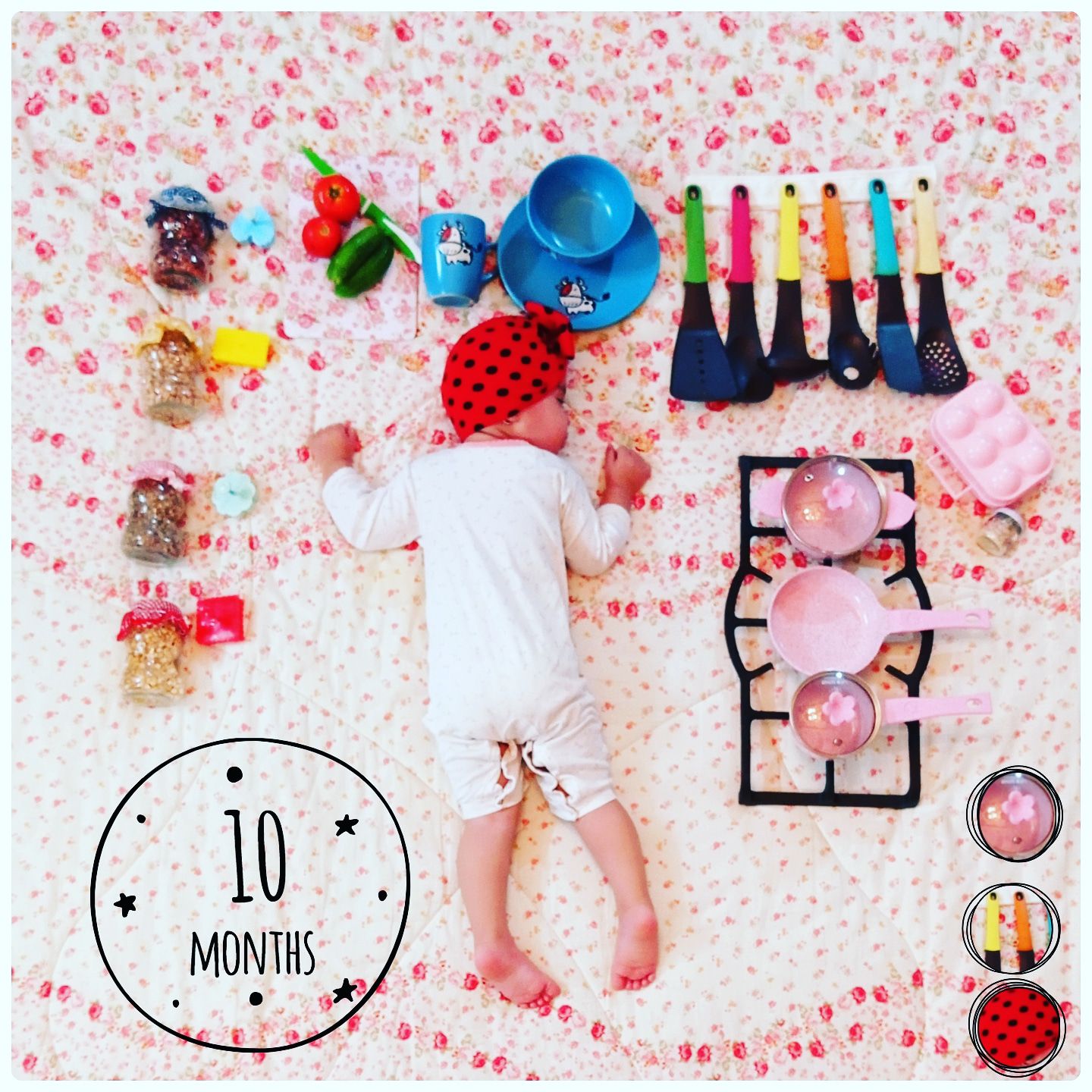 ده ماهگی نوزاد لنا اسمعیلی