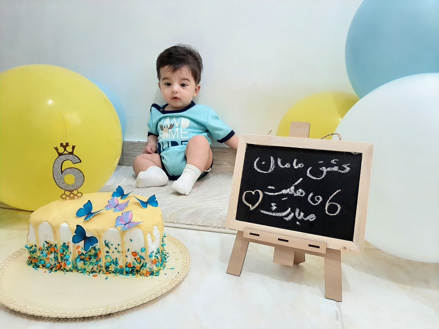 شش ماهگی نوزاد آرمان سلیمانی