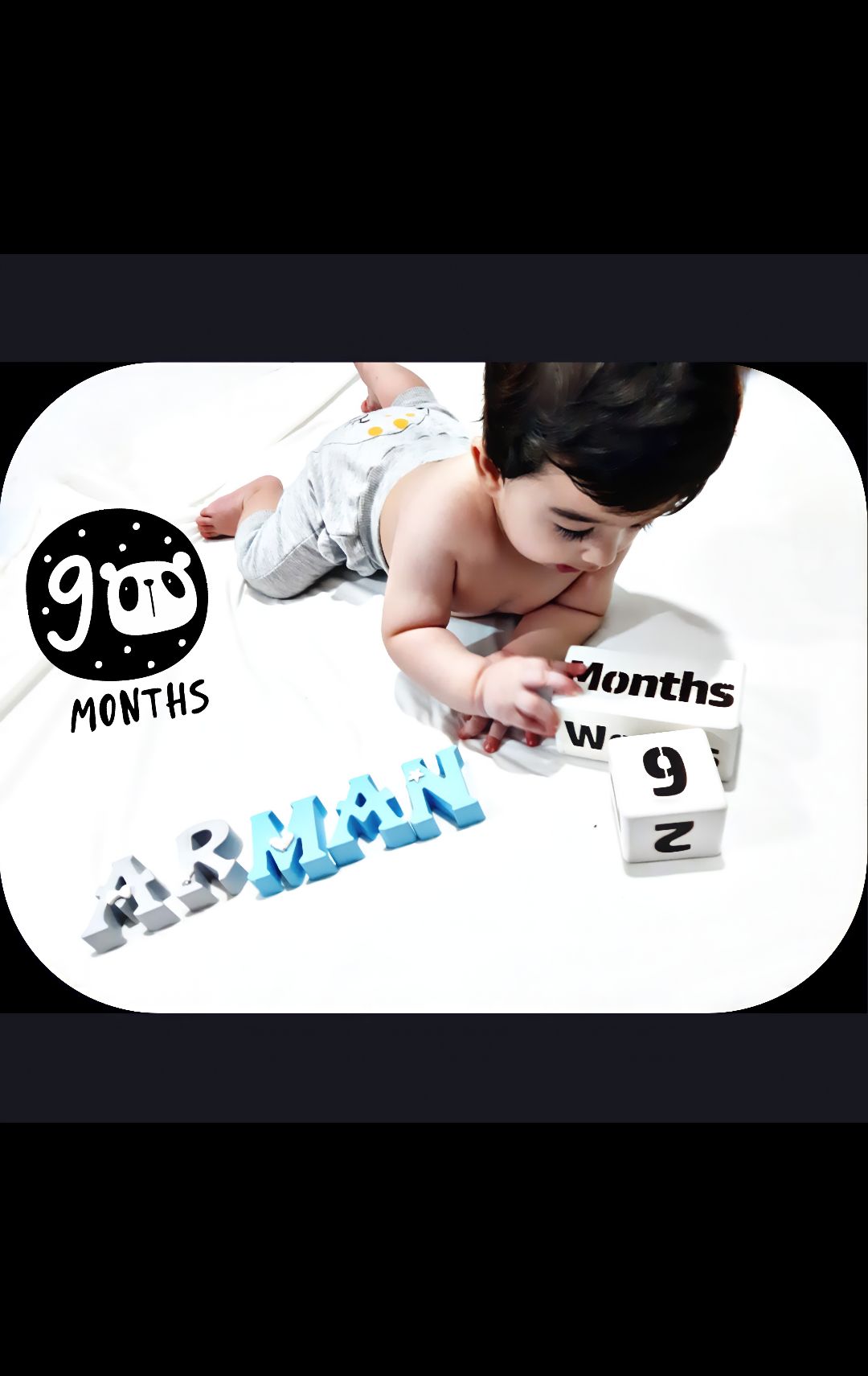 نه ماهگی نوزاد آرمان سلیمانی