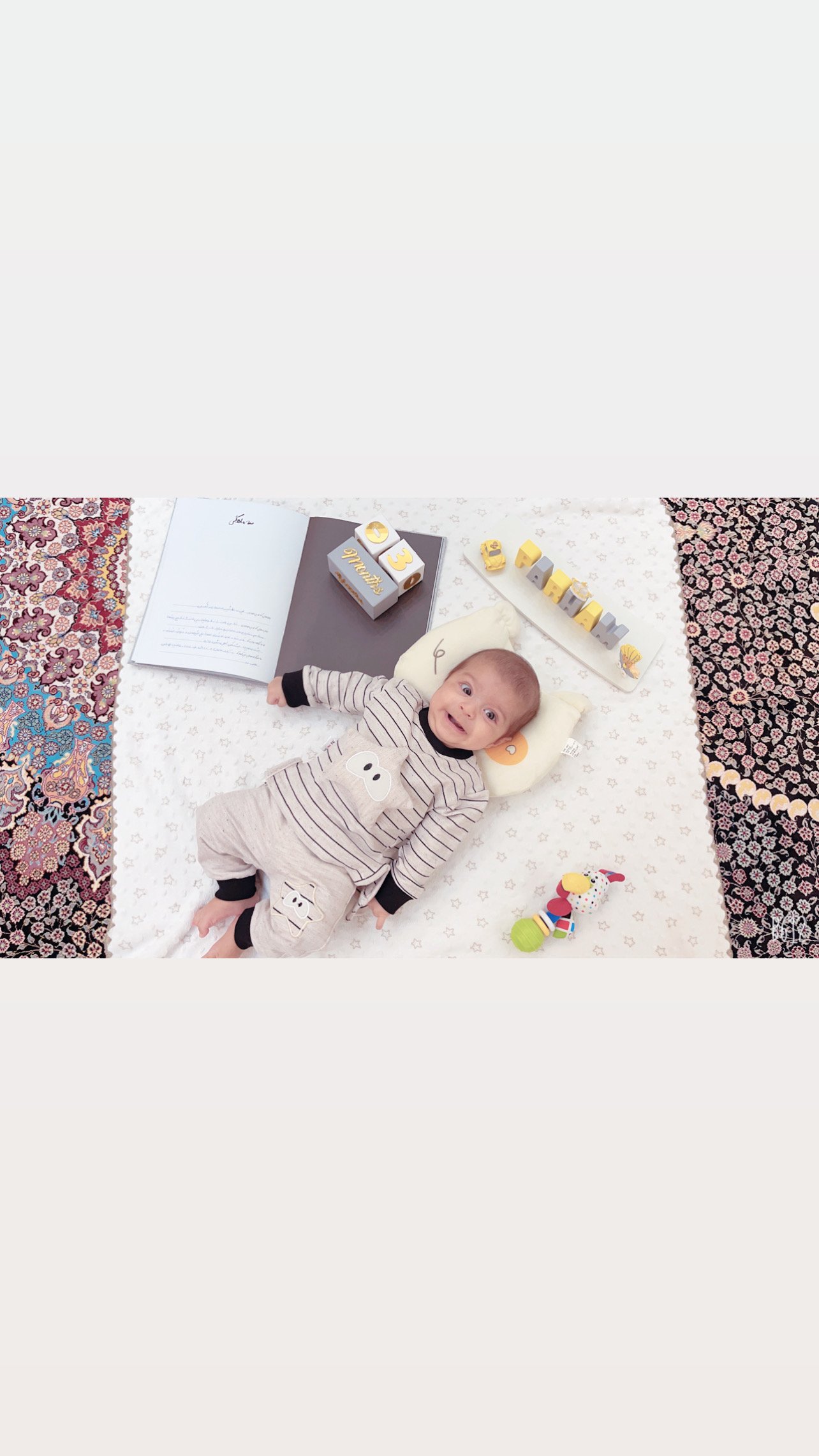 تم عکس تابستانی کودک پرهام قلی پور