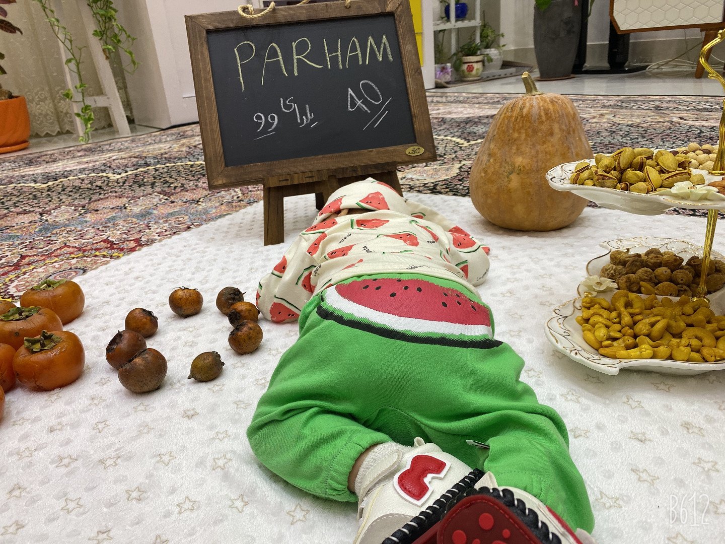 یک ماهگی نوزاد پرهام قلی پور