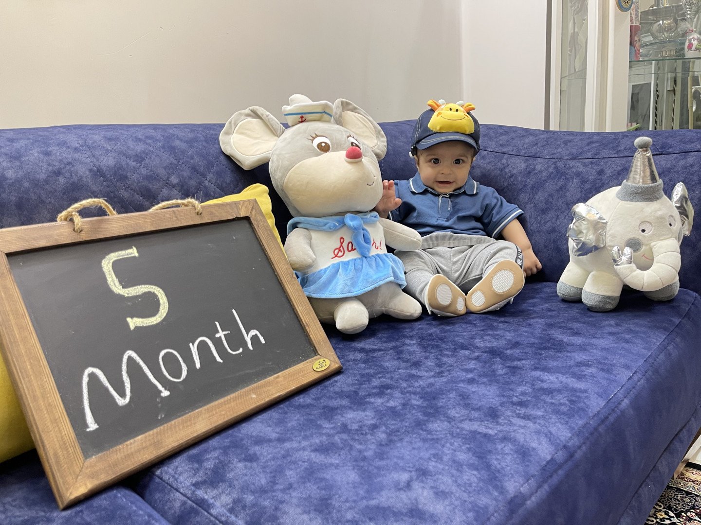 پنج ماهگی نوزاد پرهام قلی پور