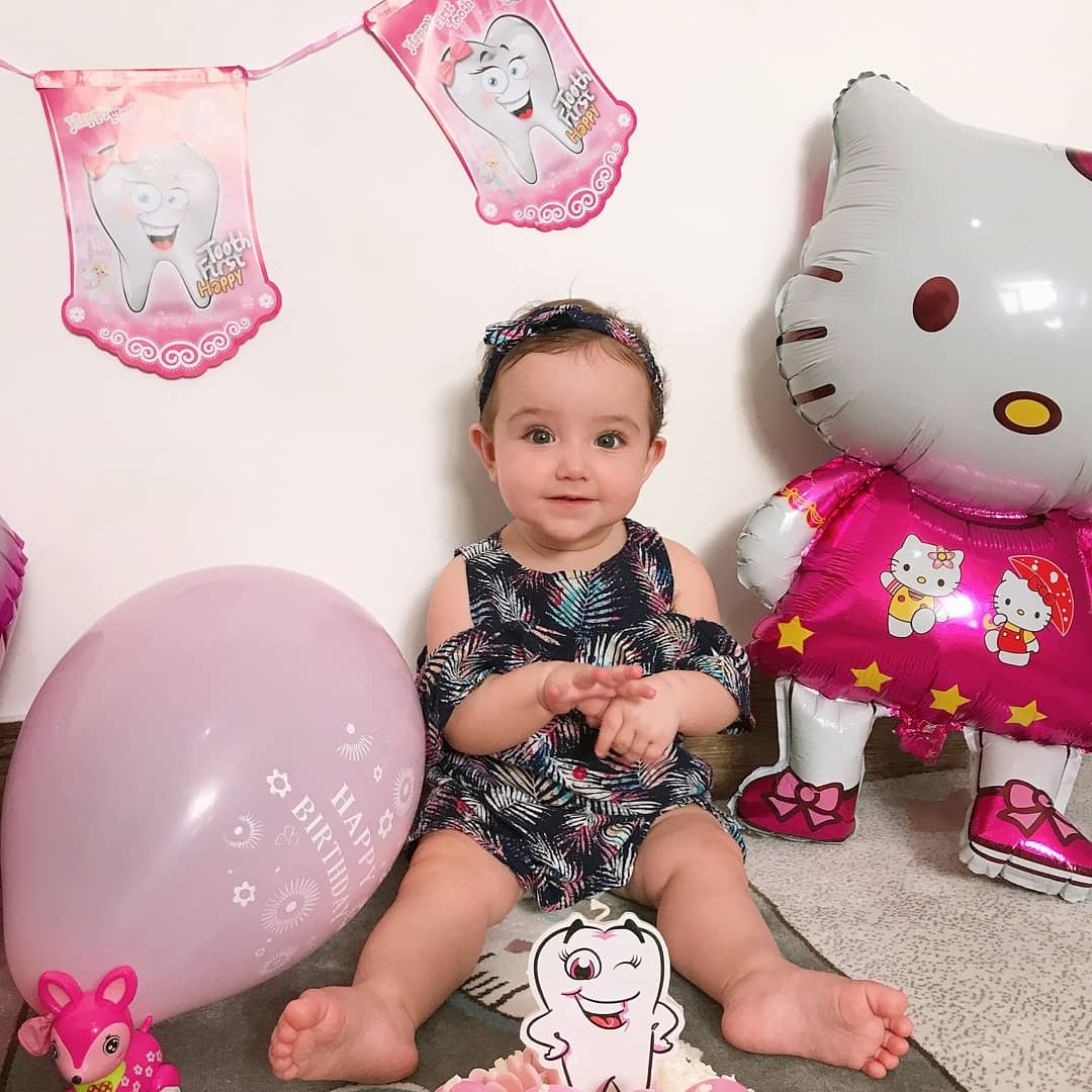 دوازده ماهگی نوزاد گیسو کریمی