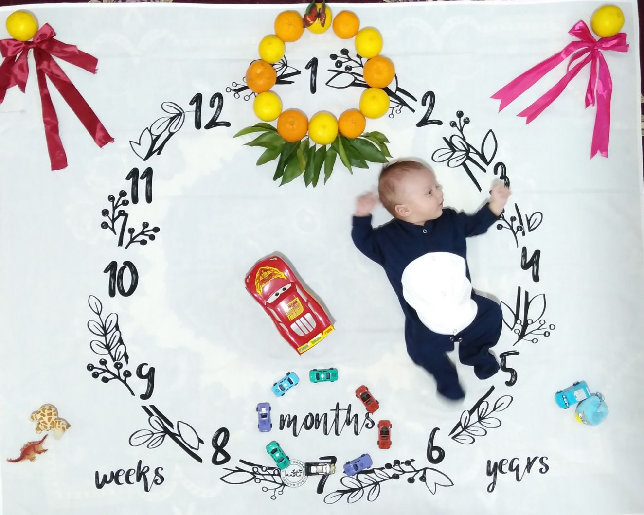 یک ماهگی نوزاد محمدصدرا حیدری