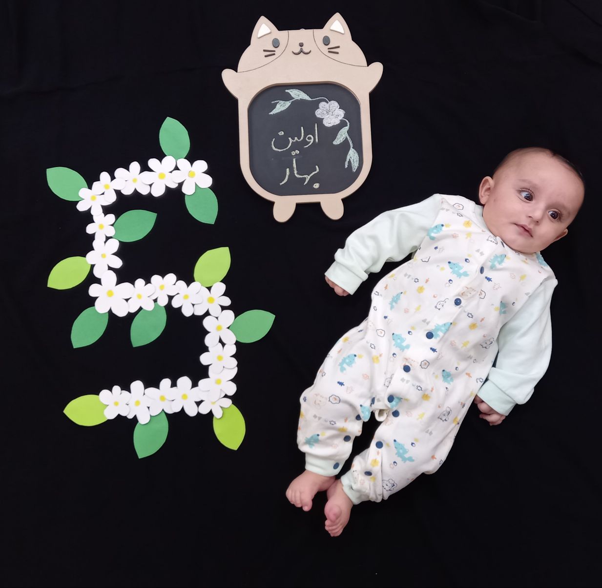 تم عکس بهاری کودک محمد یاسین محمدیان