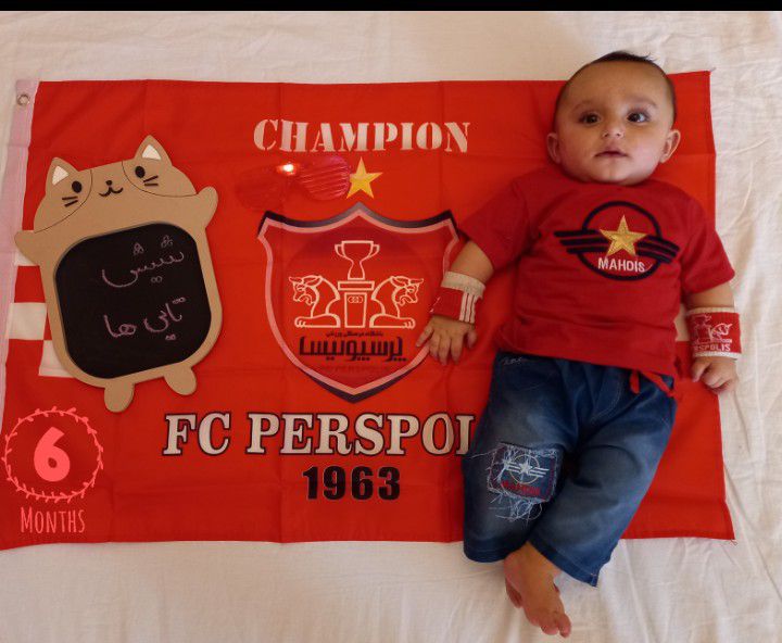 شش ماهگی نوزاد محمد یاسین محمدیان