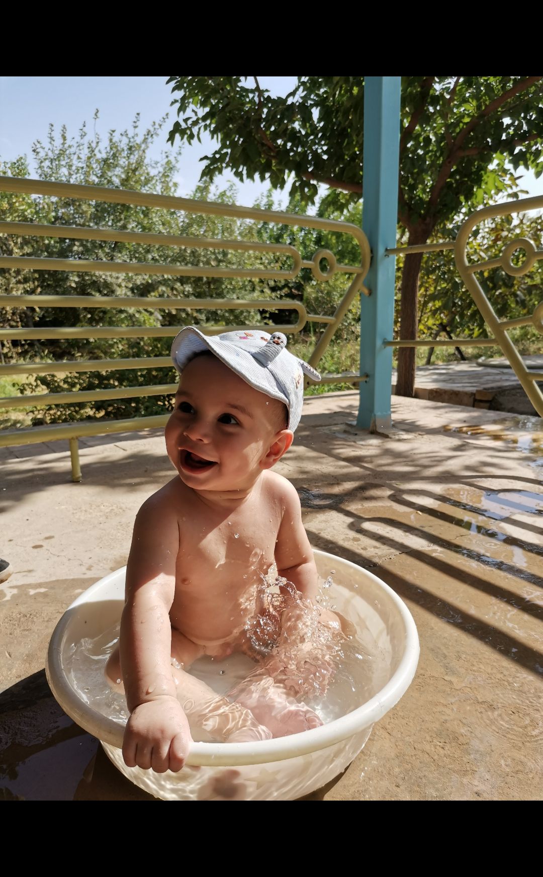 تم عکس تابستانی کودک برسام دلاوری