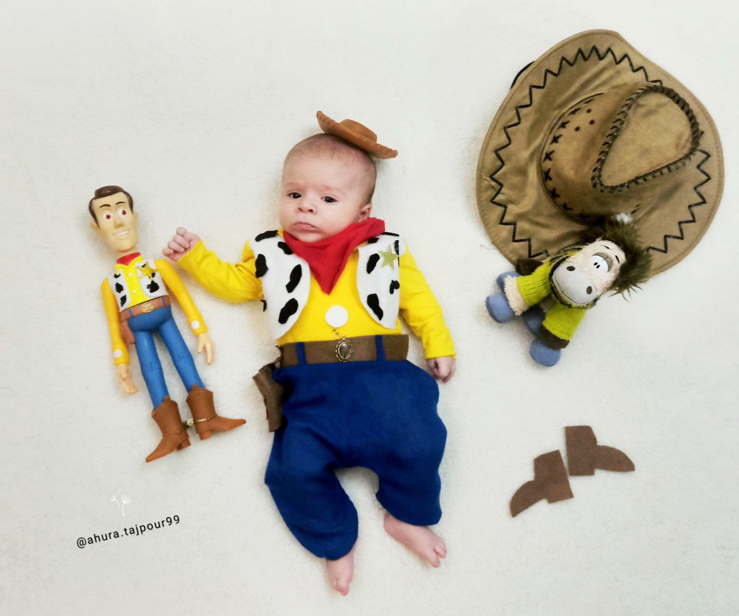 عکس کودک با تم شغلی اهورا تاجپور