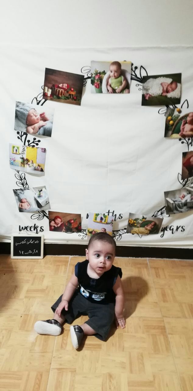 هشت ماهگی نوزاد s.mohamadhasan210