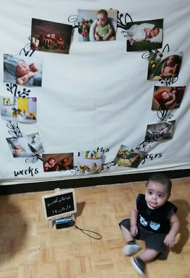 هشت ماهگی نوزاد s.mohamadhasan210