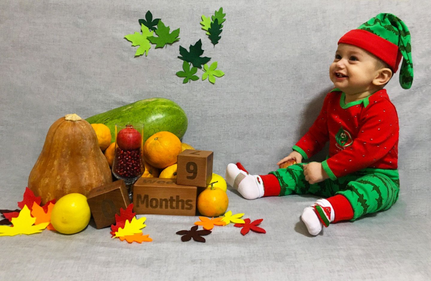 نه ماهگی نوزاد ماهور باقری