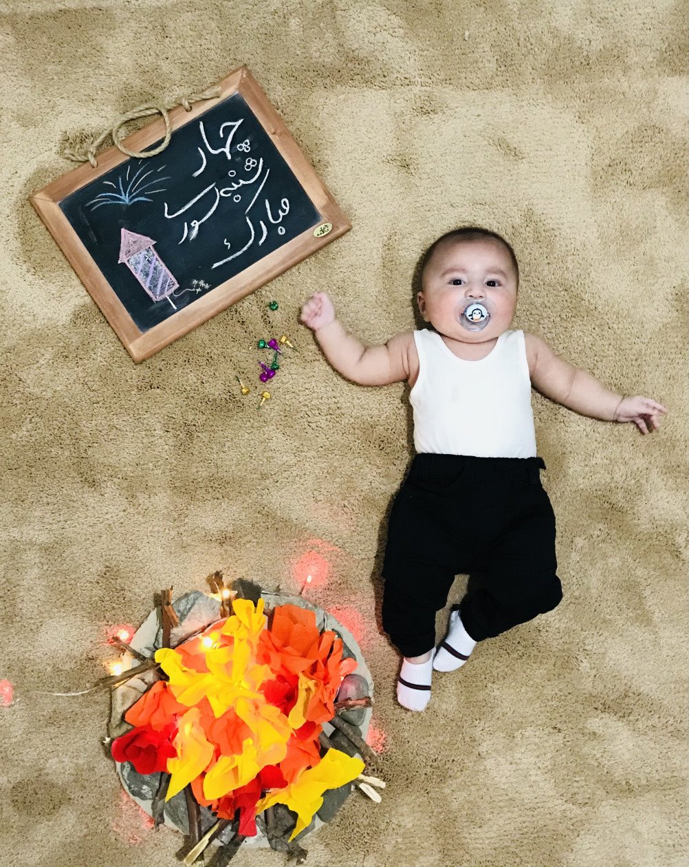 سه ماهگی نوزاد رایان فلاحتکار