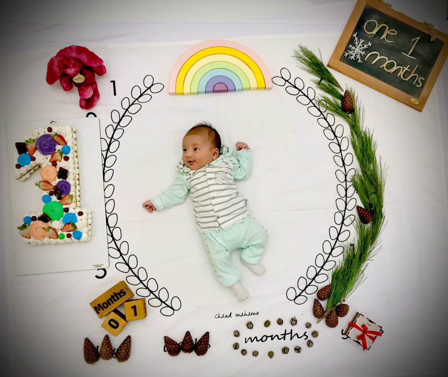 یک ماهگی نوزاد رایان فلاحتکار