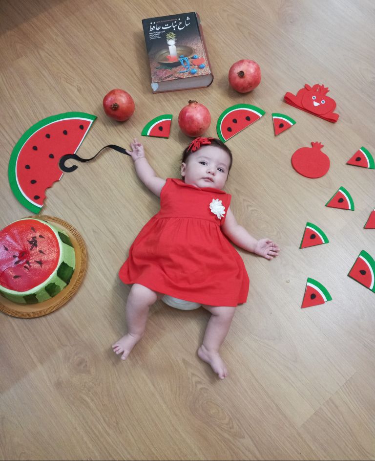 سه ماهگی نوزاد جانان مطلبی