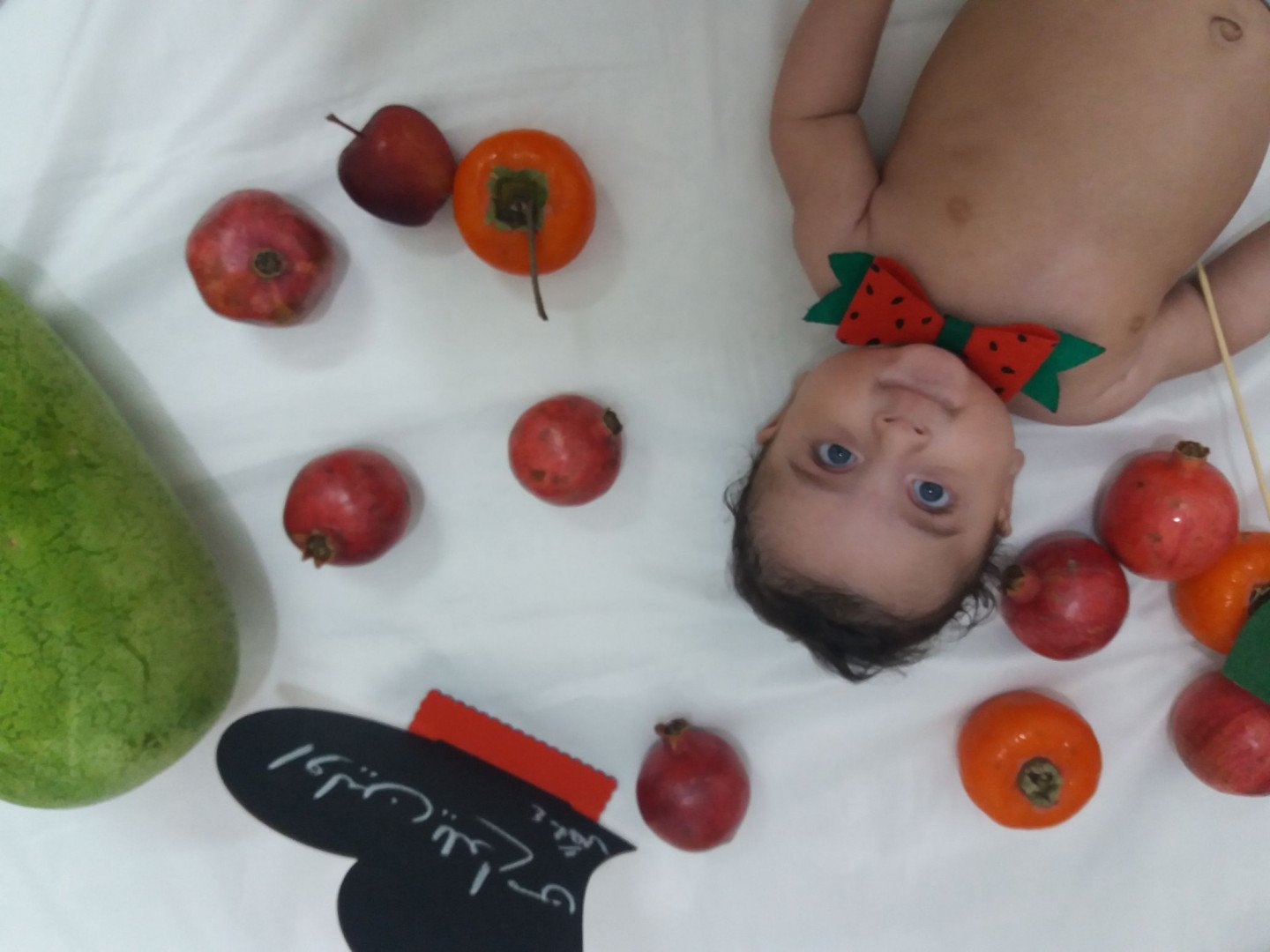 چهار ماهگی نوزاد الوین مرادی