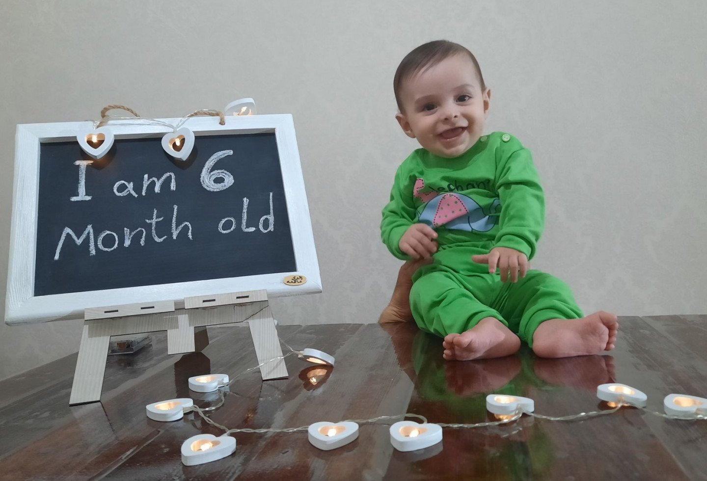 شش ماهگی نوزاد آریا حیدری