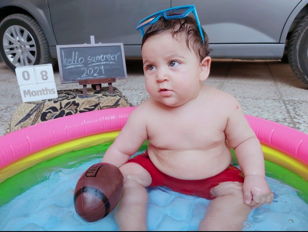 هشت ماهگی نوزاد علی سروستانی