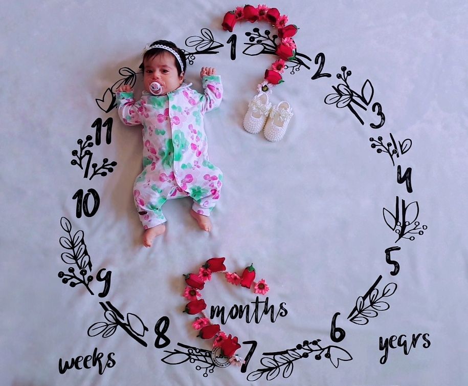 یک ماهگی نوزاد سلین نصیری