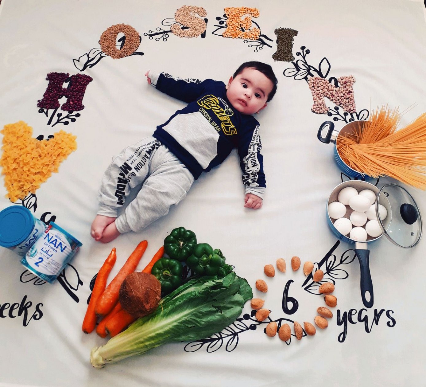 شش ماهگی نوزاد حسین بهفر