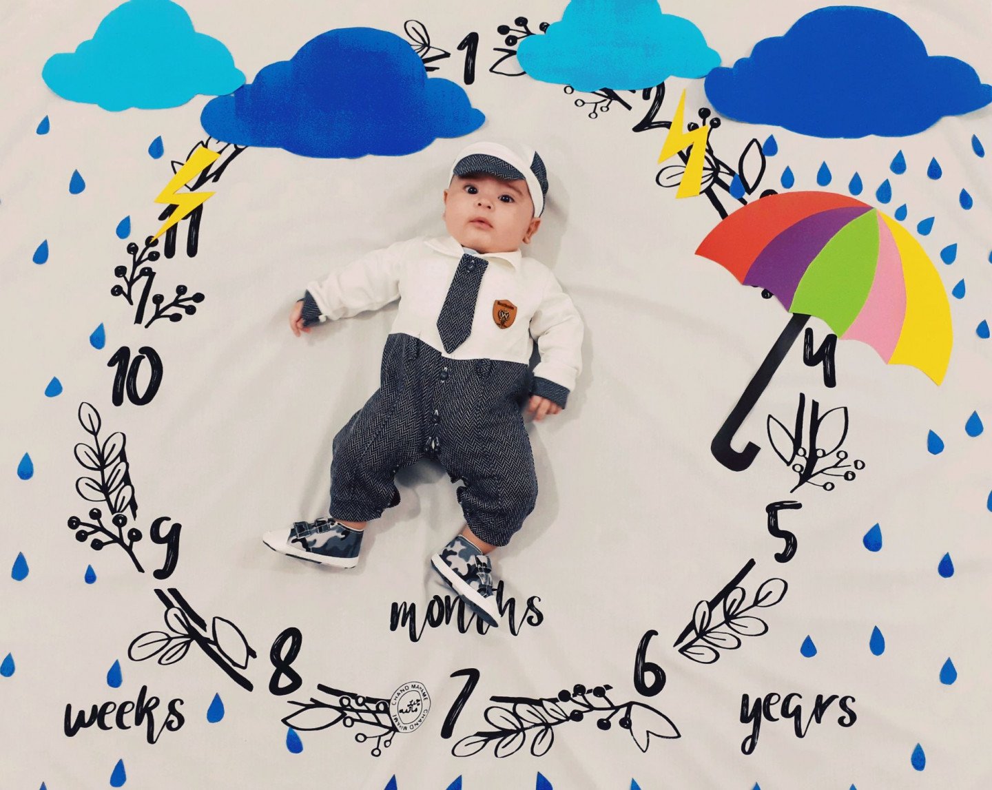 تم عکس زمستانی نوزاد حسین بهفر