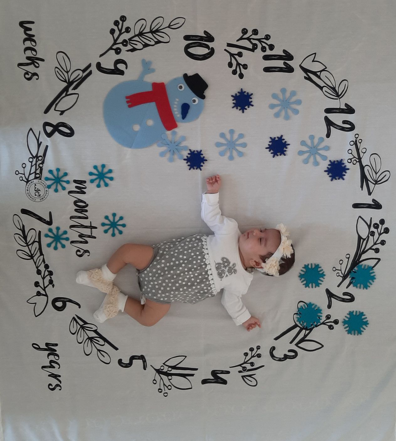 تم عکس زمستانی نوزاد سویل نوحی