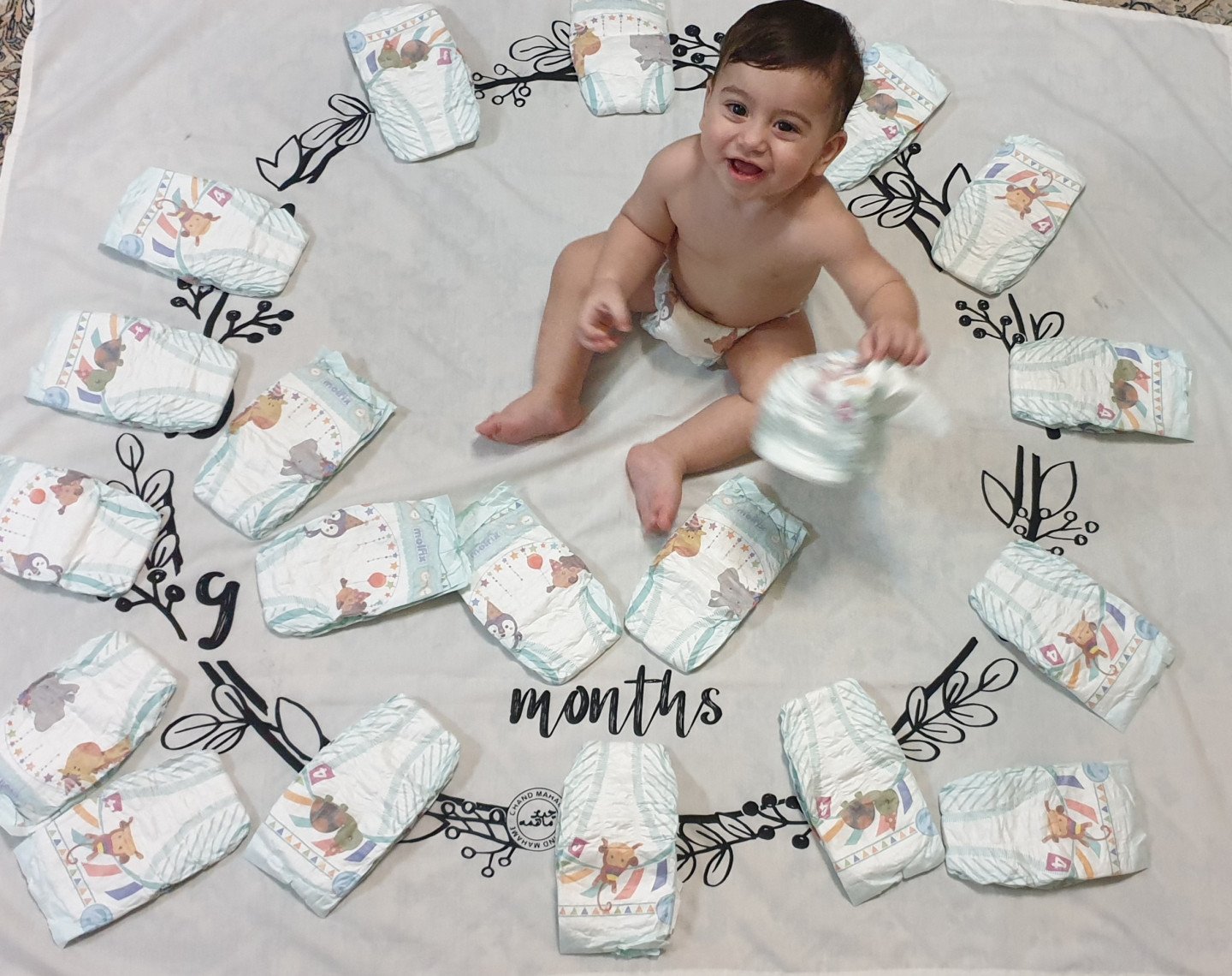 نه ماهگی نوزاد سامیار تجددی