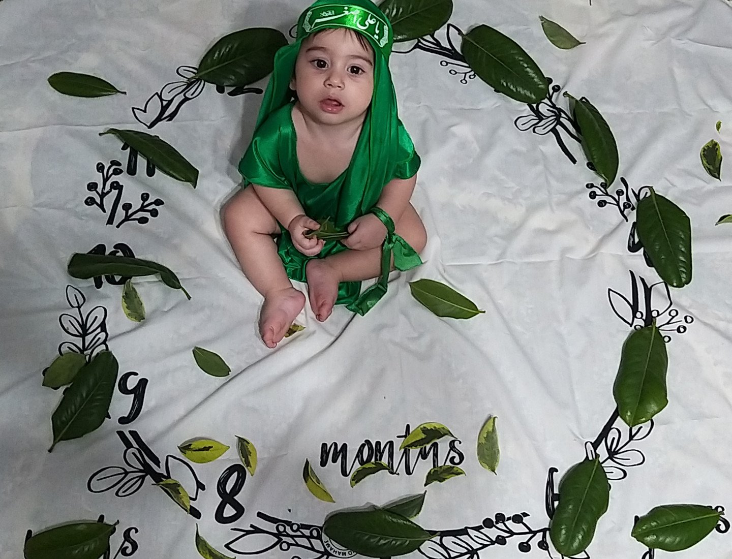 هشت ماهگی نوزاد سامیار تجددی