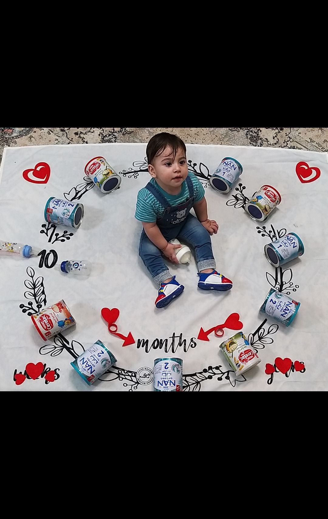 ده ماهگی نوزاد سامیار تجددی