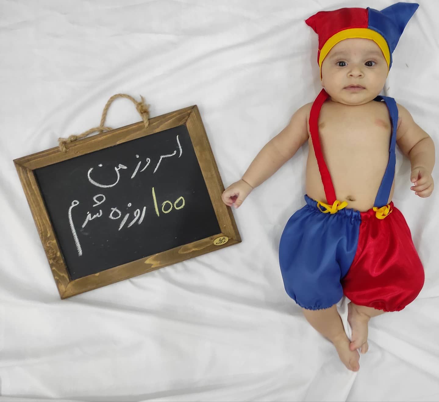 سه ماهگی نوزاد اهورا وثوق