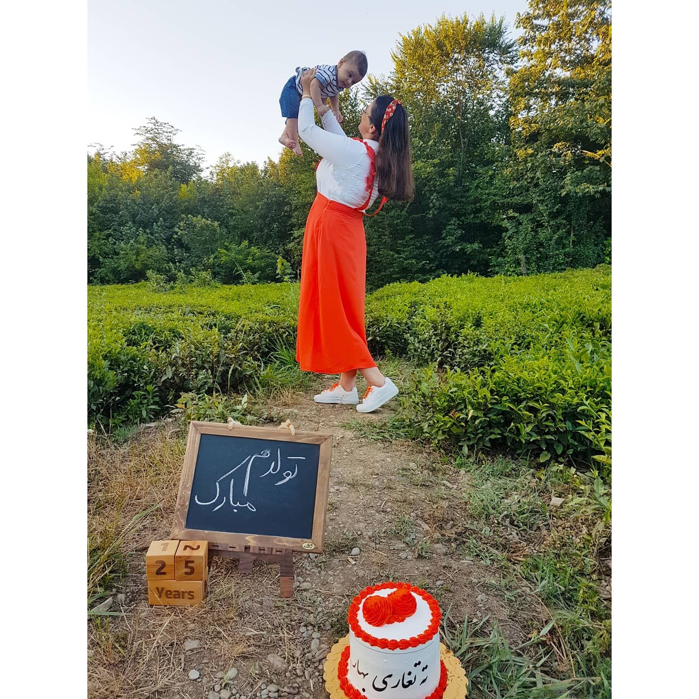 پنج ماهگی نوزاد اهورا وثوق