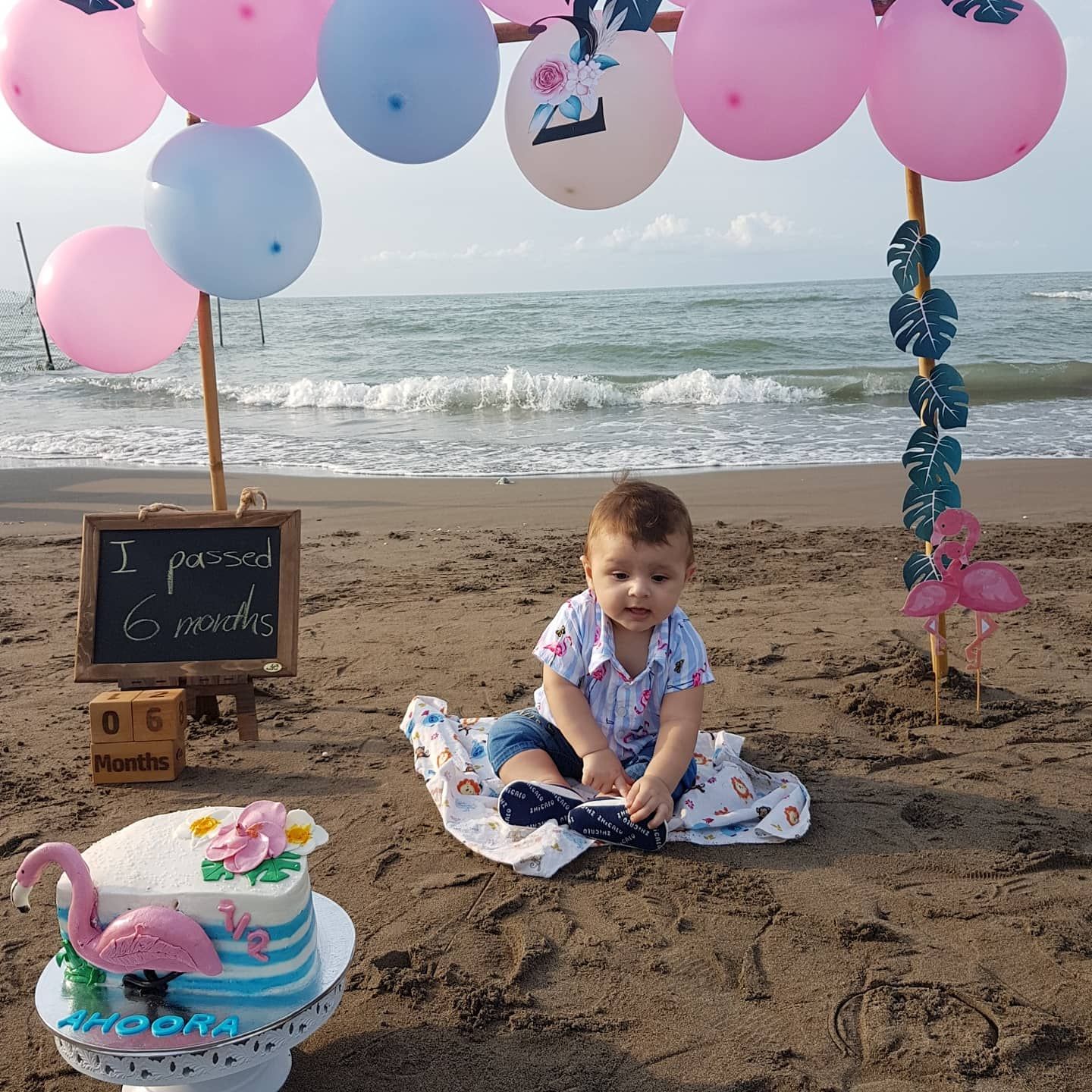 شش ماهگی نوزاد اهورا وثوق