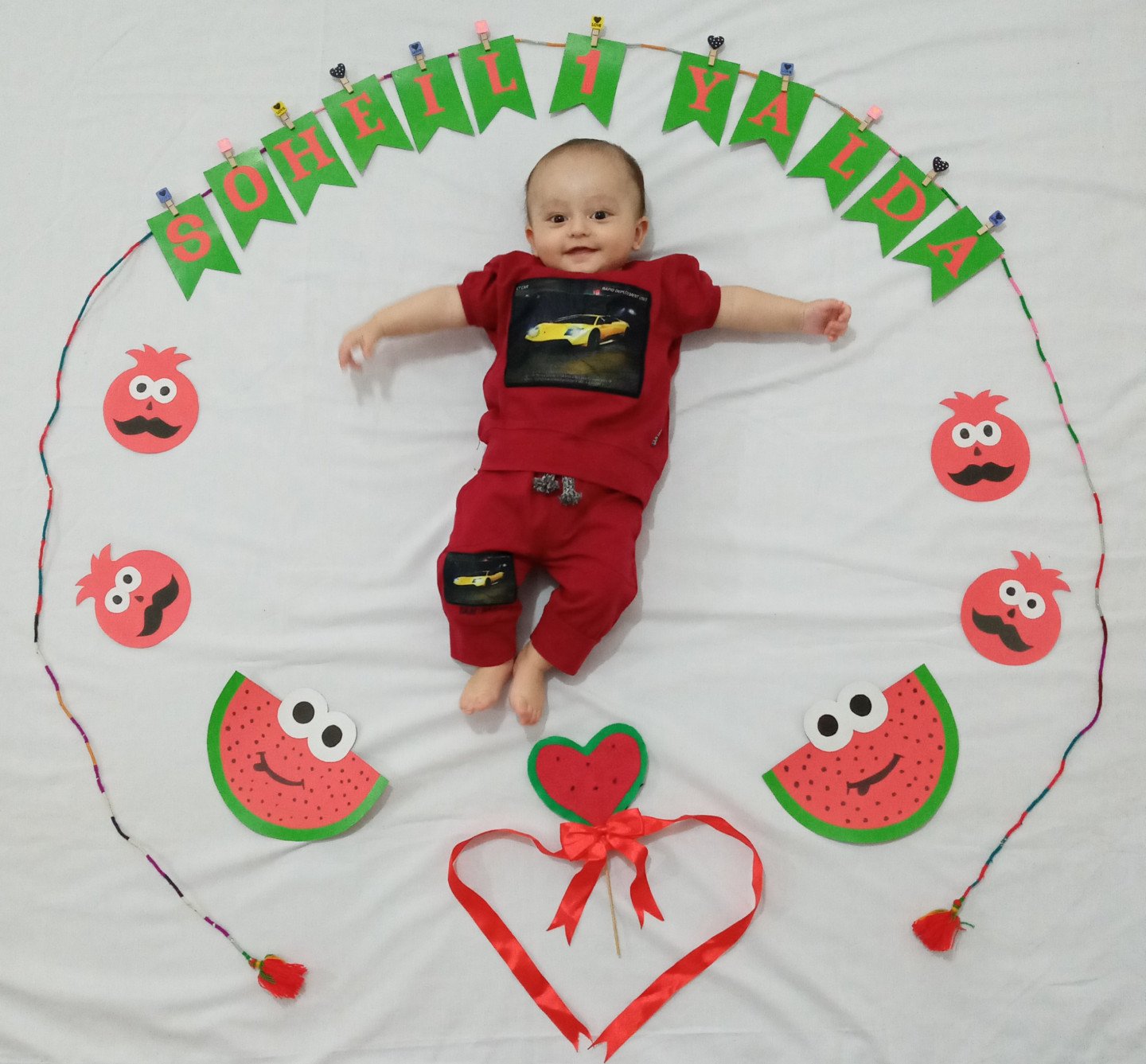 چهار ماهگی نوزاد سهیل صبور