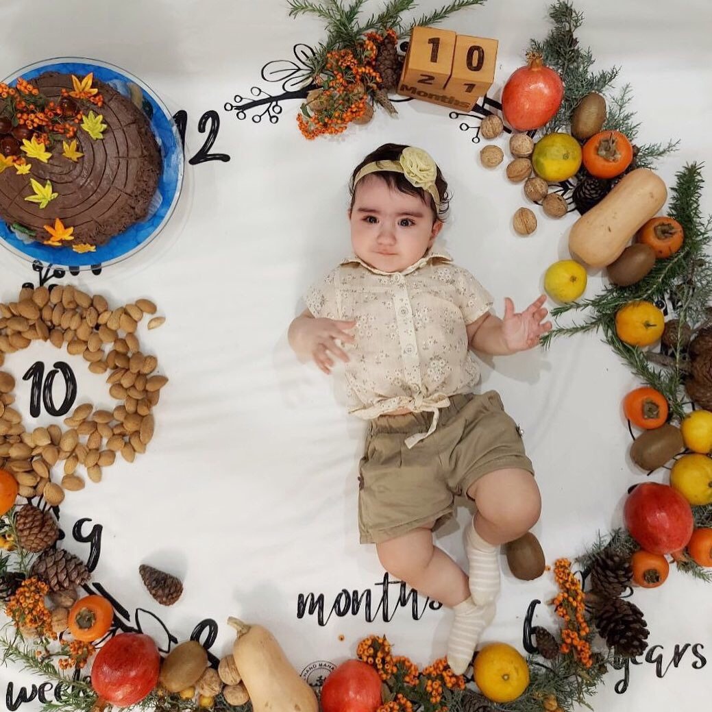 تم عکس پاییزی نوزاد آوینا کاویانی